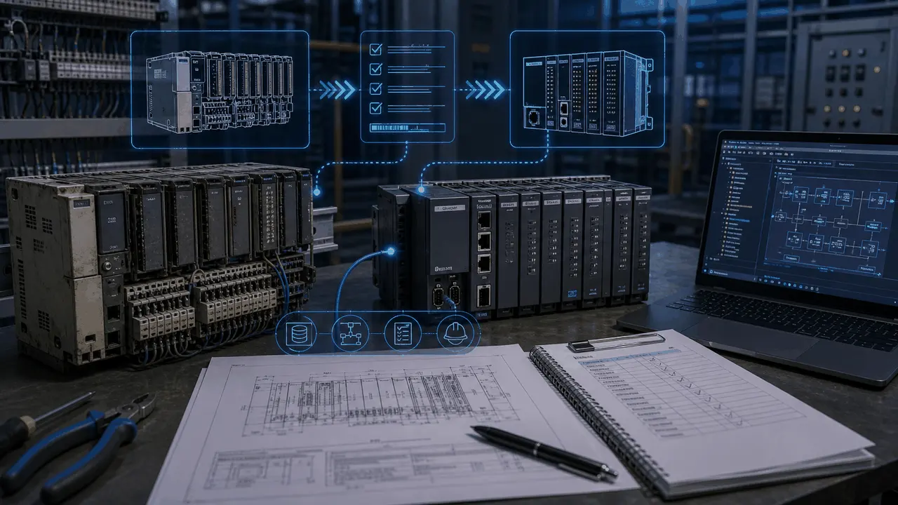 How to Upgrade an Old PLC Control System