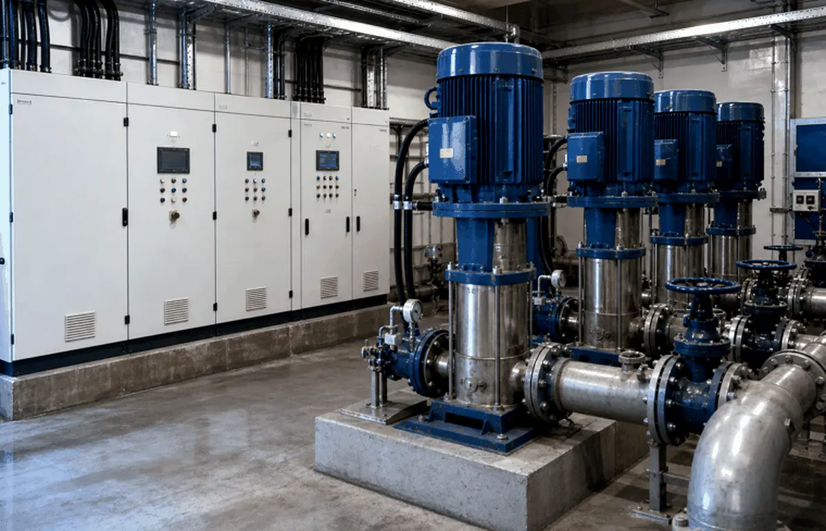 Industrial Pump Group Control & Constant-Pressure Water Supply
